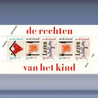 Kinderzegels (blok) (1989)