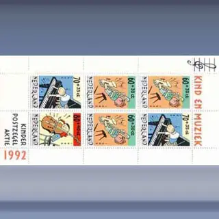 Kinderzegels (blok) (1992)