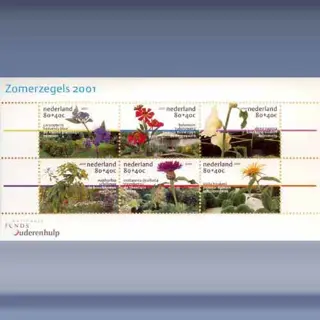 Zomerzegels (blok) (2001)
