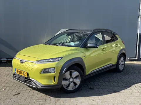 Hyundai KONA BJR 2020 EV Fashion 64 kWh 204 PK TWO TONE! | LEDER | CAMERA | STOELVERWARMING | HEAD-U