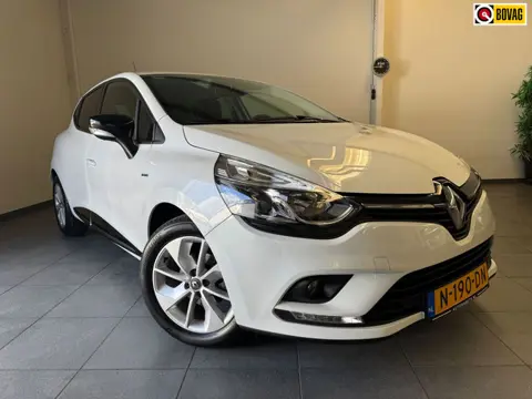 Renault Clio Tce 90pk Limeted/Wit metallic/Navi/Airco/cruise