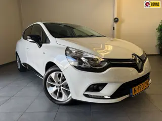 Renault Clio Tce 90pk Limeted/Wit metallic/Navi/Airco/cruise