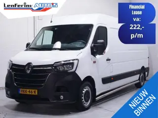 Renault Master 2.3 dCi 150 pk L3H2 Navi, Camera Dode Hoek Assist, Opstap achter, PDC V+A, 3-Zits