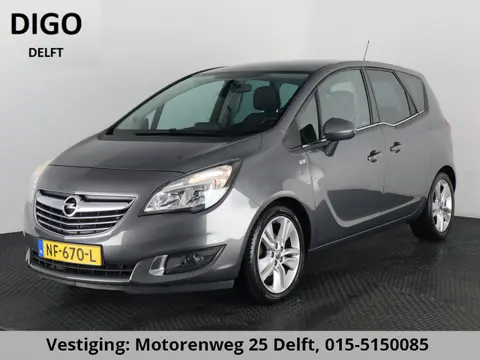 Opel Meriva 1.4 COSMO TURBO AUTOMAAT . STOEL & STUUR VERWARMING . FULL MAP NAV . PARKEERSENSOREN ACH