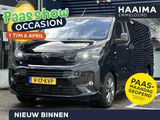 Peugeot Expert 2.0 BlueHDi 180pk S&S L3 DC | Dubbele schuifdeuren | Lederen bekleding | Stoelverwarm