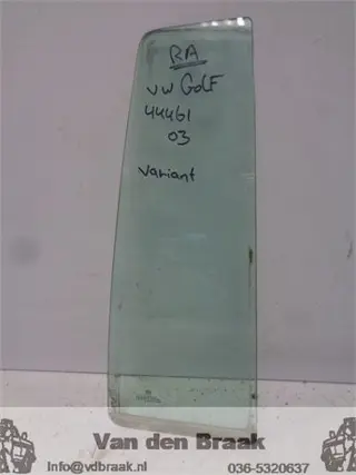 Volkswagen Golf Variant 1999-2006 Rechtsachter scheerraam