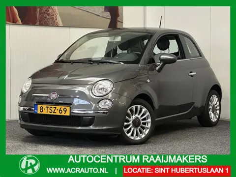 Fiat 500 0.9 TWIN AIR TURBO LOUNGE PANORAMADAK AIRCO PANORAMADAK BLUETOOTH TELEFOON MEDIA VOORBEREID