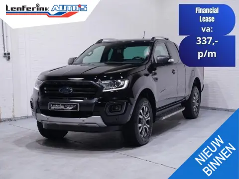 Ford Ranger 2.0 Wildtrak 213 pk Aut. Grijs Kenteken 2p, 1e Eig Trekhaak 3.500 kg, Navi, Camera, Adap