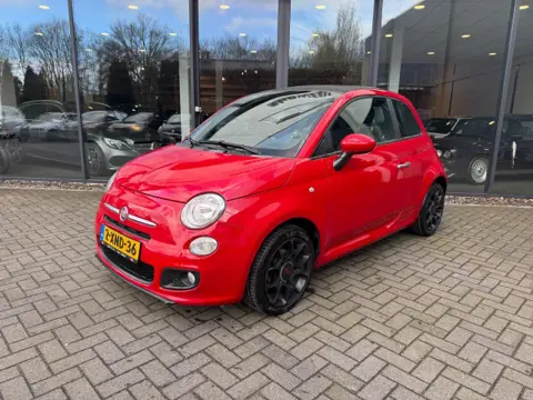 FIAT 500C 0.9 TwinAir SPORT ,Airco,Pdc,Elek Dak,LMvelgen,HalfLeer