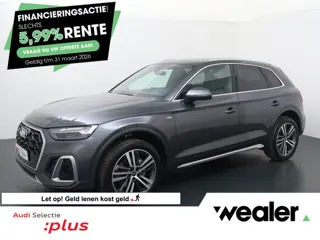 Audi Q5 50 TFSI e S edition | 299 PK | SoH 100% | Adaptive cruise control | Dodehoek detectie | Clim
