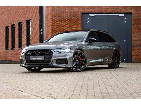 Audi A6 Avant 55 TFSI e quattro Competition | Individual Chronosgrijs | Softclose | Nachtzicht | Pan