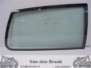 Volkswagen Golf 3 deurs 1997-2003 Rechts achter zijruit