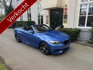BMW 2 Serie Cabrio 220i, H/K, Memory, CarPlay, Stuurwielv.