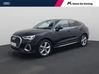 Audi Q3 Sportback 35 TFSI/150PK S Line · Trekhaak · Leder/Alcantara · Apple/Android · Drive select ·