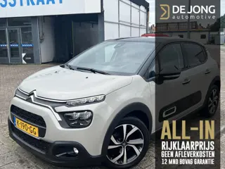 Citroen C3 1.2 PureTech Shine ALL-IN RIJKLAARPRIJS/Keyless/Camera/Duo-Tone/Luxe interieur