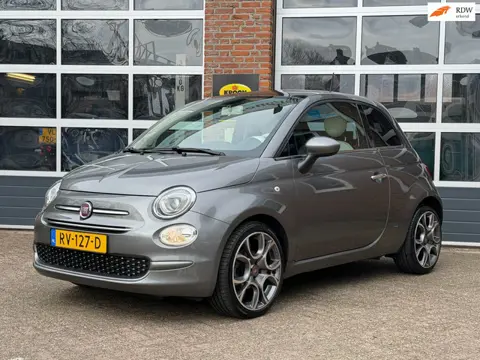 Fiat 500 0.9 TwinAir Turbo Lounge, airco, cruise, pano dak, 17 inch LM, NL auto