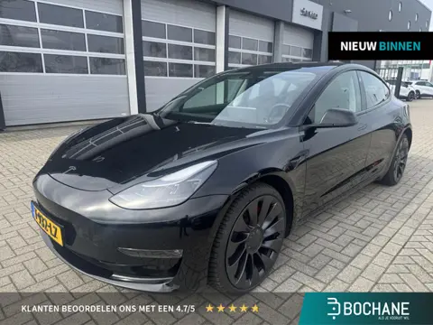 Tesla Model 3 Performance AWD 75 kWh | Panoramadak | Leer | Camera
