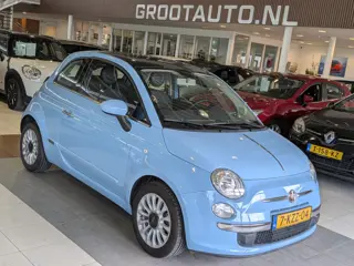 Fiat 500 1.0 TwinAir Lounge Panoramadak, Airco, Stuurbekrachtiging