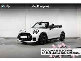 MINI Cabrio C | John Cooper Works Uitvoering | Pakket M | 17" JCW Sprint Spoke Black Jet Black