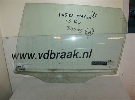 Daewoo Nubira Wagon 1999-2003 Portierruit links achter