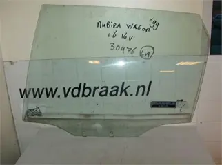 Daewoo Nubira Wagon 1999-2003 Portierruit links achter
