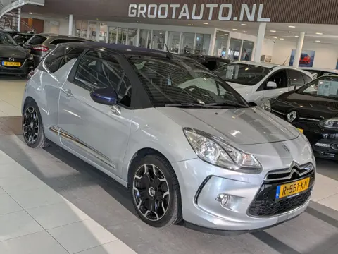 Citroën DS3 Cabrio 1.6 THP Sport Chic Airco, Cruise Control, Leder, Stuurbekrachtiging