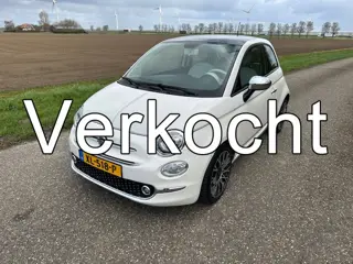 Fiat 500 0.9 TwinAir Turbo Collezione Panoramadak Navi Enz