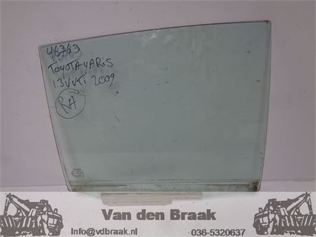 Toyota Yaris 5 drs 2005-2011 Portierruit rechts achter