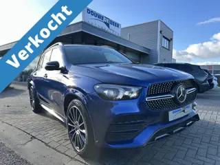 Mercedes-Benz GLE 450 4MATIC AMG Distronic | Leer | Luchtvering | Memory | 360-Camera | Sfeerverlich