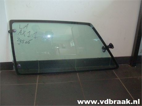 Citroen AX 3 drs 1987-1996 Zijruit links achter