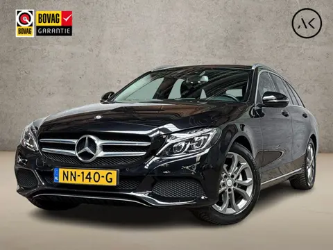 Mercedes-Benz C-Klasse 180 Edition 1 156Pk Automaat (NAVIGATIE, LEDER, STOELVERWARMING, SPORTSTOELEN
