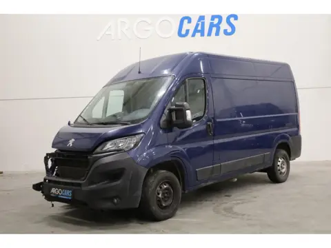 Peugeot Boxer 435 2.0 BlueHDI L2/H2 Premium 163PK CAMERA PDC CRUISE NAVI AIRCO BLAUW RIJDBAAR