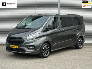 Ford Transit Custom 310 2.0 L2H1 170pk Sport Dubbelcab 2x schuif/ Navi/ Trekhaak/ Camera/ Cruise/ PD