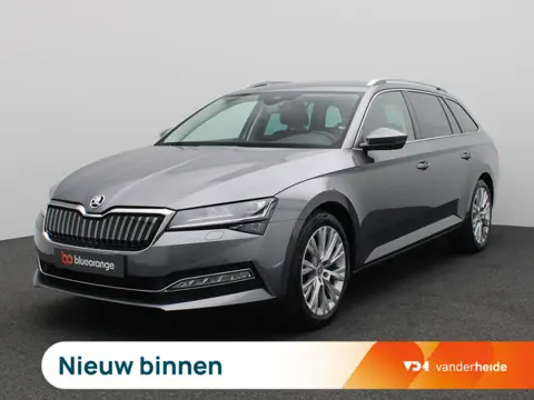 Skoda Superb Combi 1.4 TSI iV Business Edition Plus 218PK DSG SOH 93%, Trekhaak, 360gr. Camera, Virt