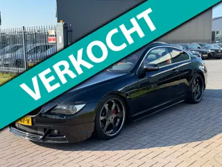 BMW 6-serie 645Ci V8 Wald Edition Pano 333Pk Pano Zwart