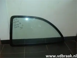 Opel Corsa 3 deurs 1993-2000 Zijruit links achter