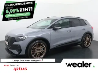Audi Q4 e-tron 45 S Edition 82 kWh | 286 PK | SoH 100% | Adaptive cruise control | 21"LM velgen | Ke