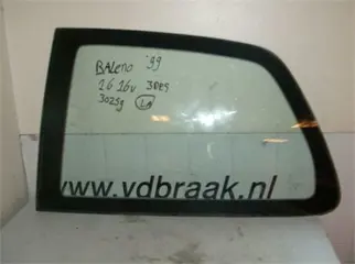 Suzuki Baleno 3drs hb 1995-2002 Links achter ruit