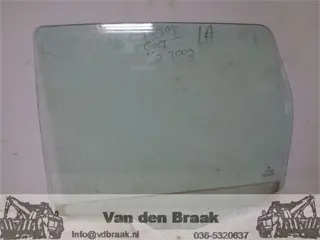 Mitsubishi Colt 5 deurs 2004-2013 Portierraam links achter