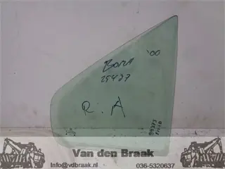 Volkswagen Bora 1998-2005 Raam rechts achter