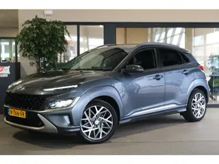 Hyundai Kona 1.6 GDI HEV Premium 141PK Navi ACC CAM Leder PDC Trekhaak