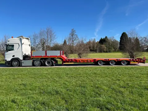 Faymonville | MEGA SEMI | LOW LOADER | WHEEL LOADER | 77 CM !!! | 100 CM 5e WHEELHIGH | NEW UNUSED !