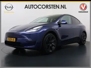 Tesla Model Y 300pk Trekhaak SOH 92% Warmtepomp LFP-Accu Leer Lmv Camera's Panoramadak Adap.Cruise N
