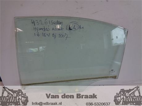 Hyundai Accent 4 drs 2006-2009 Portierraam links achter
