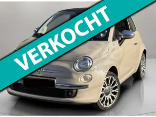 Fiat 500 C 1.2 Lounge Cabrio *cappuccino *halfleder *16 inch