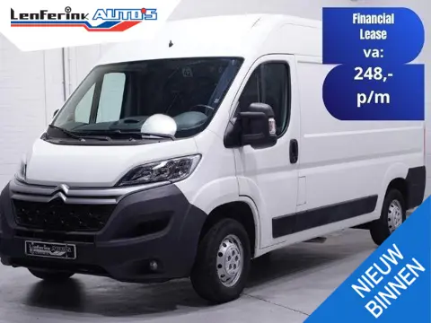 Citroen Jumper 2.0 BlueHDi 130 pk L2H2 Airco Cruise control, PDC achter, Slechts 83 dkm, 3-Zits