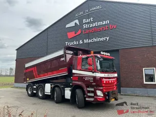 Ginaf X6 4142 CF 8x2 met 22 m3 geisoleerde kipper met doorlaadklep. BS1993