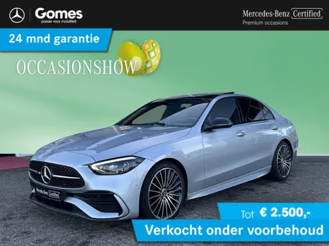 Mercedes-Benz C-klasse 180 AMG Line | Panoramadak | Memory | Apple Carplay