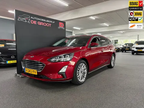 Ford Focus Wagon 1.0 EcoBoost Titanium Business/ NL auto/ Eerste eigenaar/ Parkeersensoren voor en a
