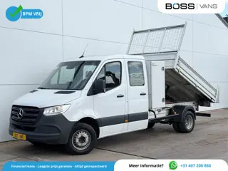 Mercedes-Benz Sprinter 514 2.2 CDI Kipper Dubbele Cabine Mixto DoKa Dubbellucht 3.5t Trekhaak Climat